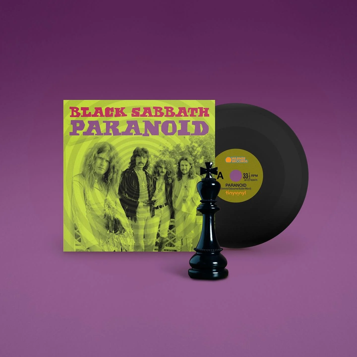 tv0048
Black Sabbath (@blacksabbath)
Side A: Paranoid
Side B: The Wizard
Available: Target
#tinyvinyl