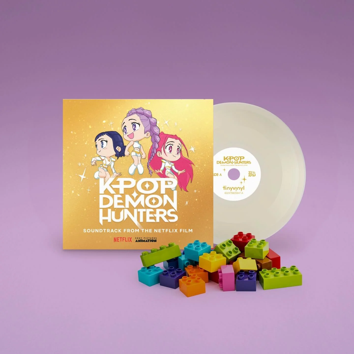 tv0076
KPOP Demon Hunters (@kpopdemonhuntersnetflix) 
Side A: Golden
Side B: Your Idol
Available: Target