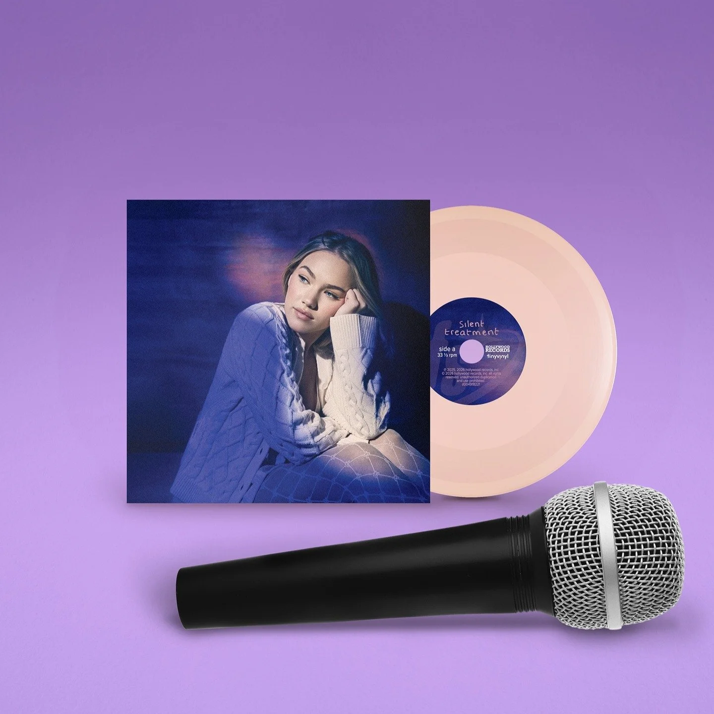 tv0089
Freya Skye @freyaskye 
Side A: Silent Treatment
Side B: Silent Treatment 'live from new york feat. the crowd'
Available: Target
#tinyvinyl