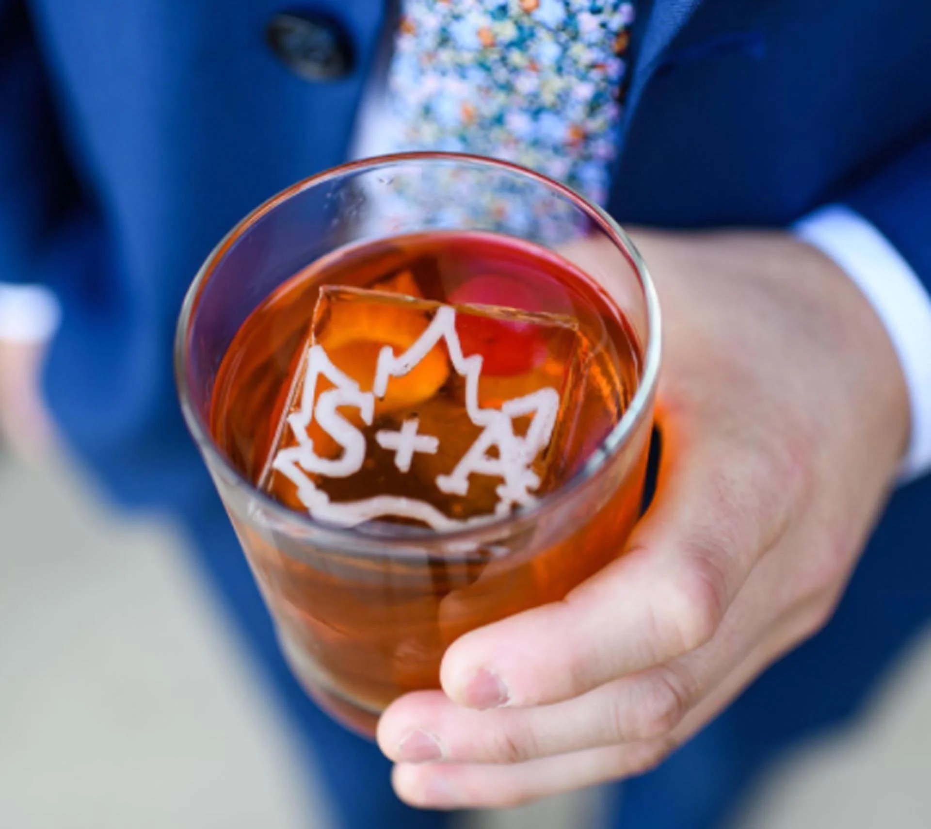 S+A in maple leaf 2%22 monogram cube.jpg