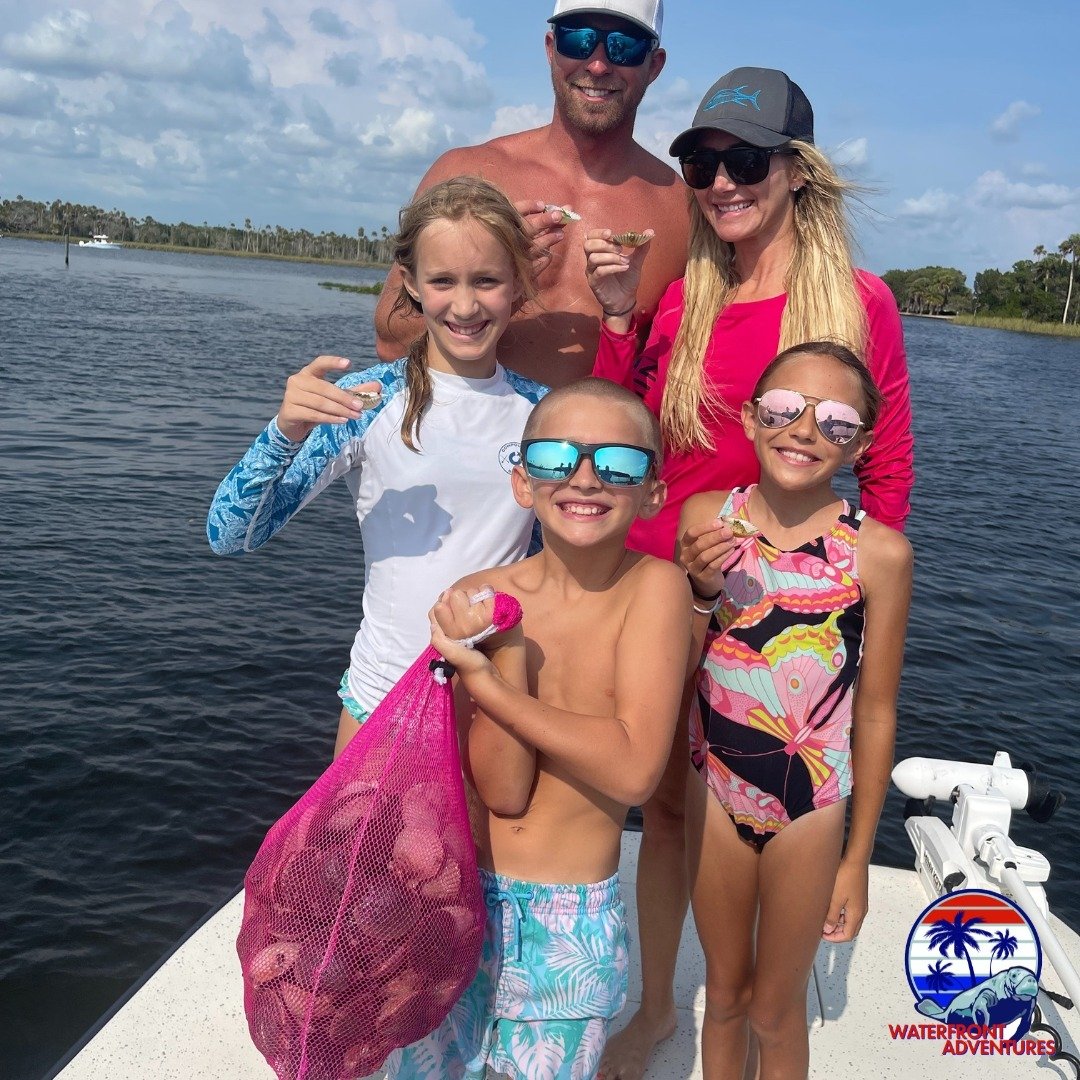 Guess what is right around the corner! SCALLOP SEASON!
Whether you're a seasoned scalloper or a first-time adventurer, our expert guides will lead you to the best scalloping spots, ensuring a bountiful harvest and an unforgettable day on the water. C