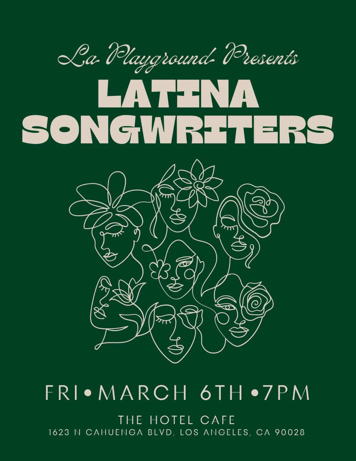 La Playground Presents, Latina Songwriters