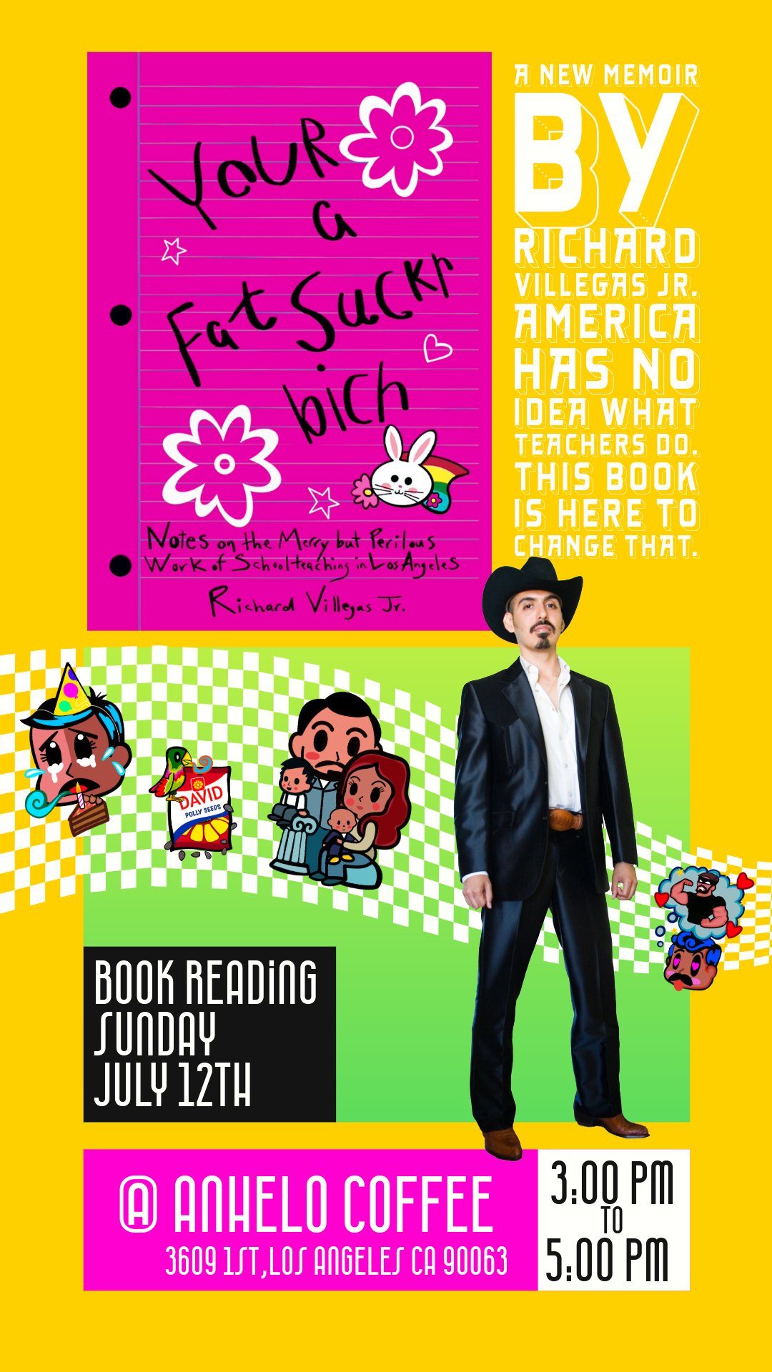 Book Launch for Richard Villegas Jr. 