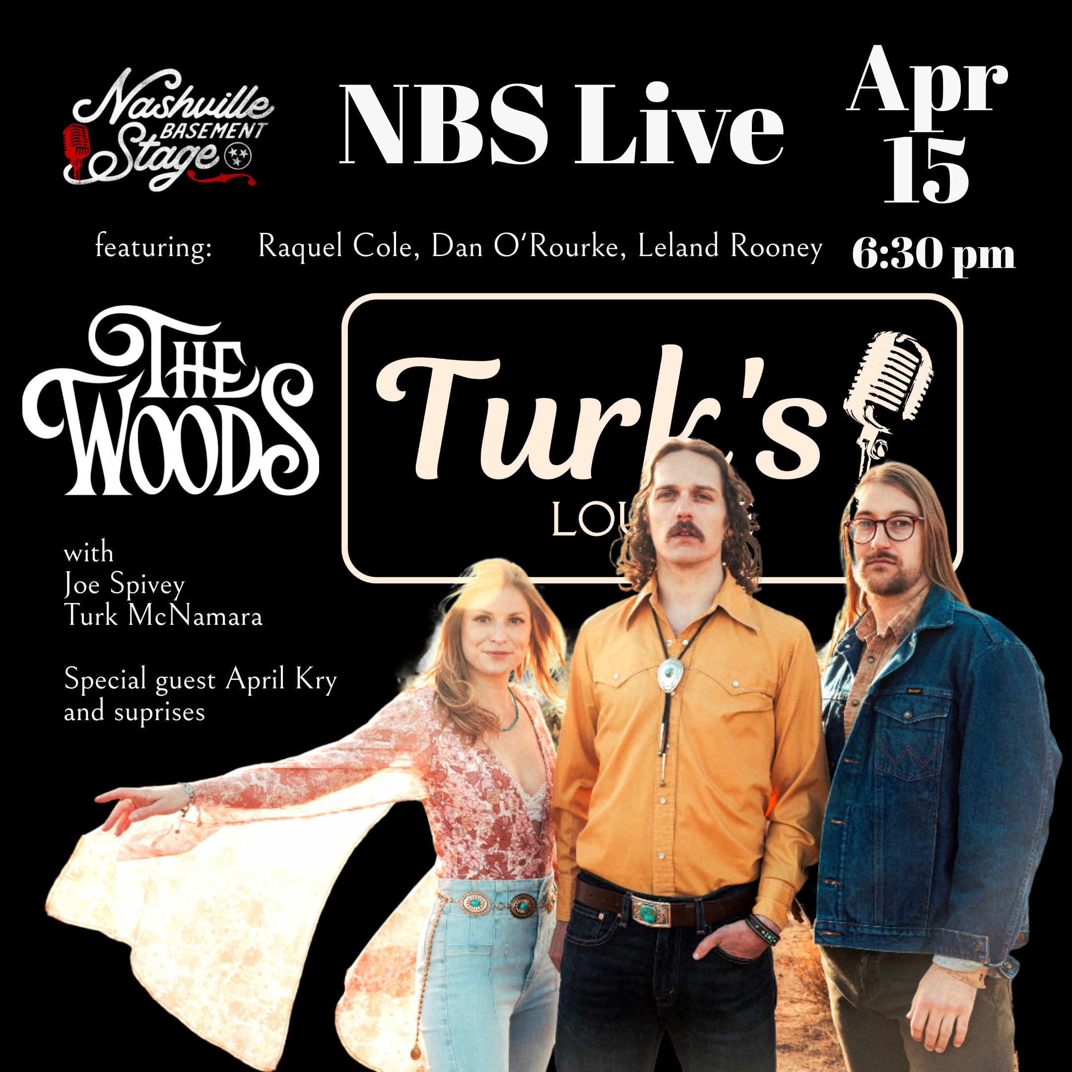NBS Live at Turk's Lounge with The Woods