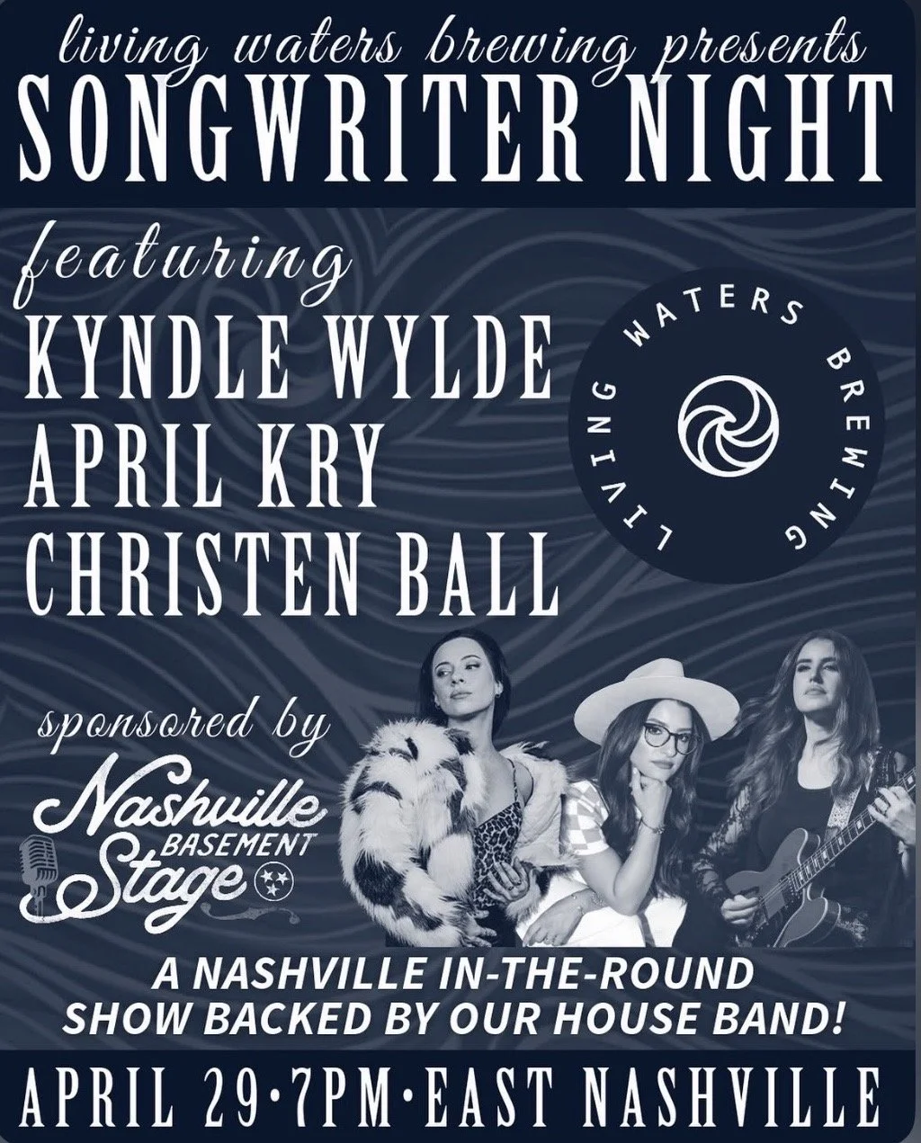 Living Waters Brewing Songwriters Night