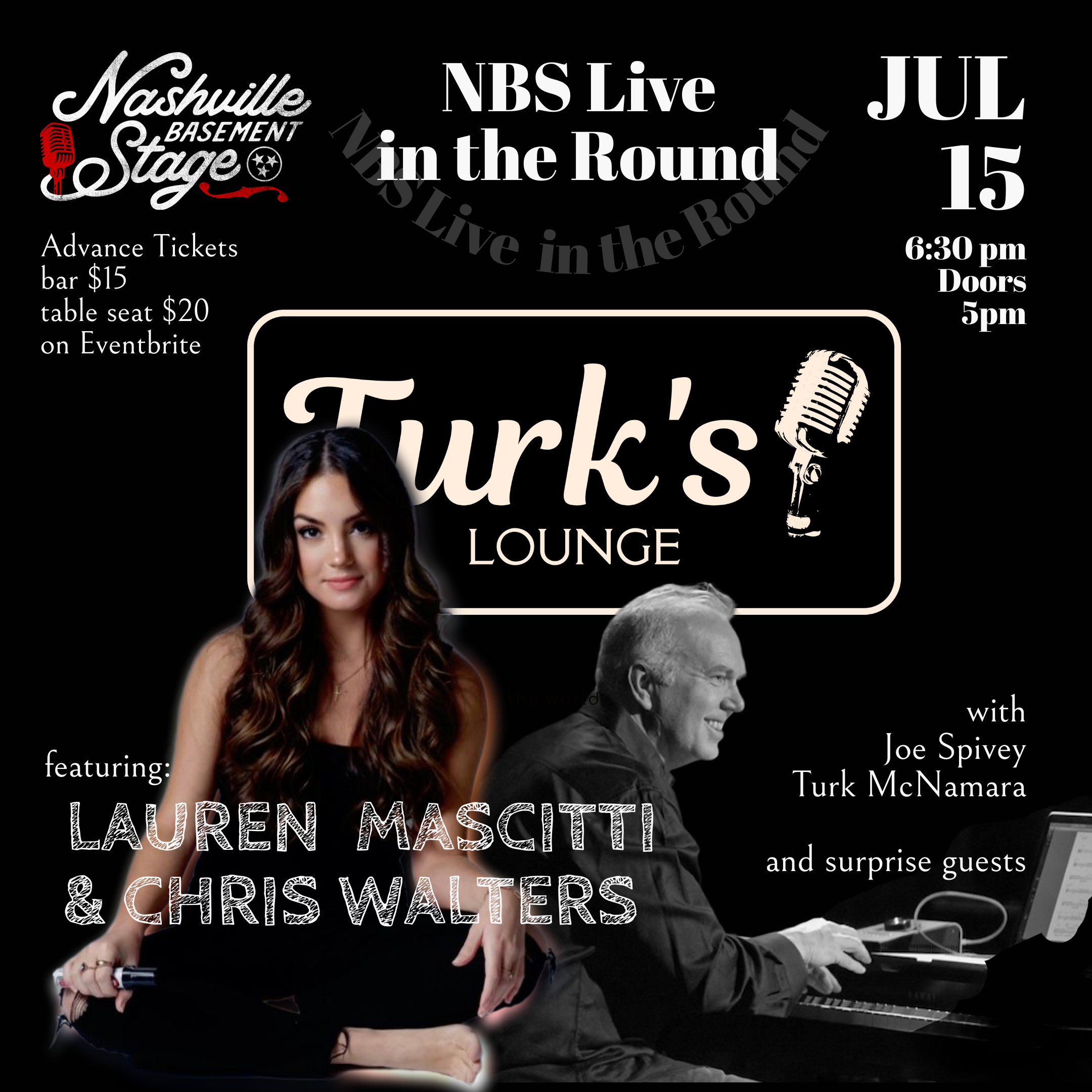 NBS Live at Turk's Lounge with Lauren Mascitti and Chris Walters
