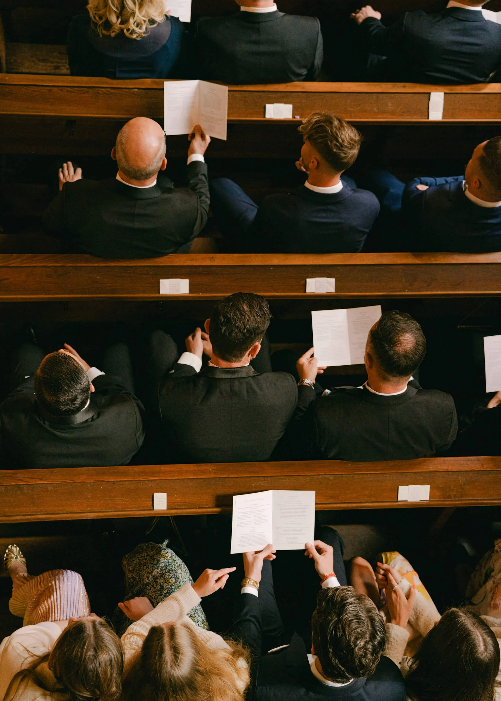 Church wedding ceremony in Evangelische Martin Luther Kirche Falkenstein