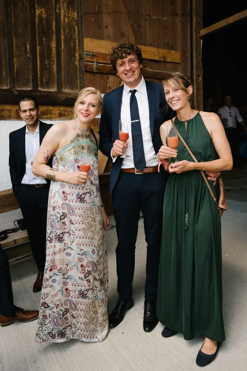 Wedding celebration in wedding venue Seminarhof Lamplstätt in Munich area