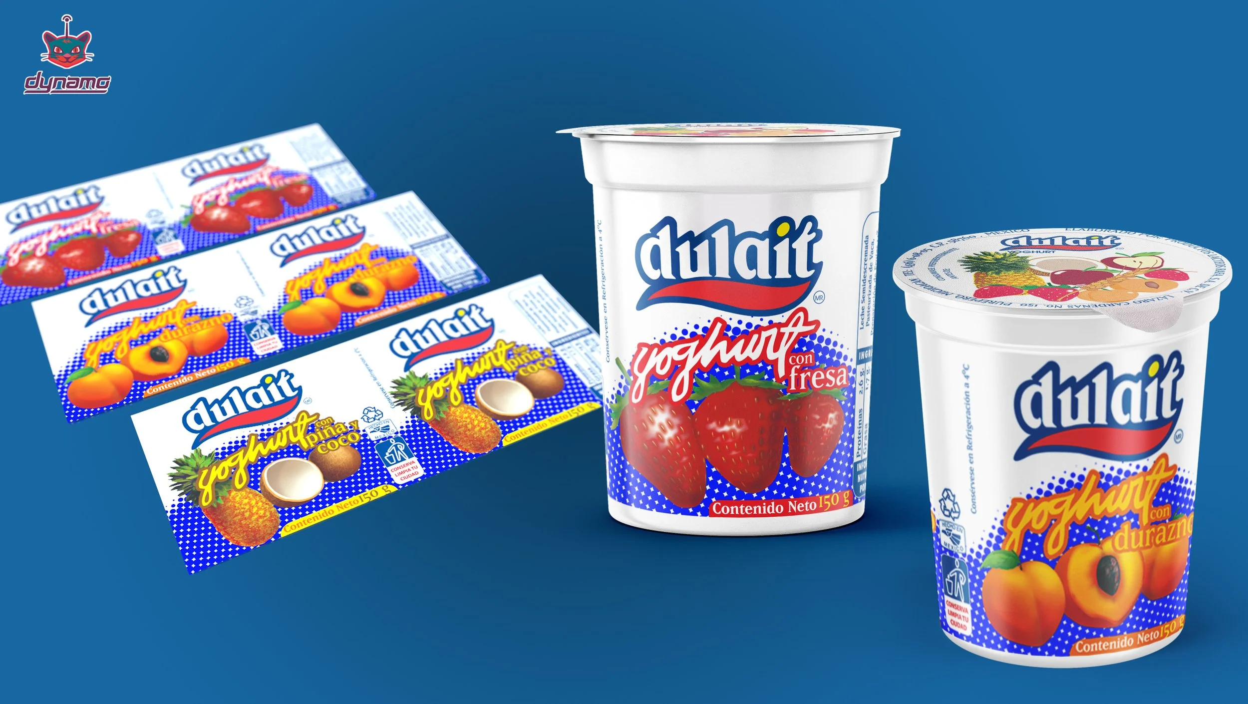 Diseño en vaso de plástico PET  a 6 tintas, dos especiales y selección de color. Tapa de papel de aluminio.