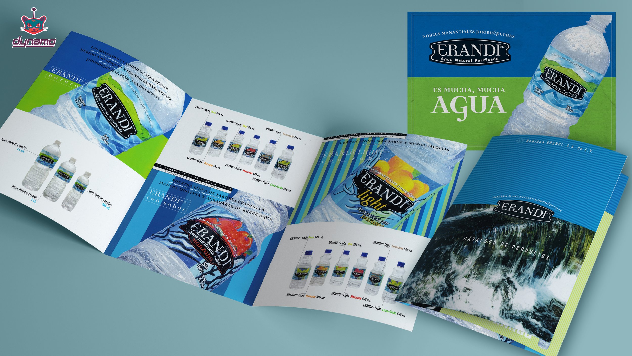 Brochure de productos.