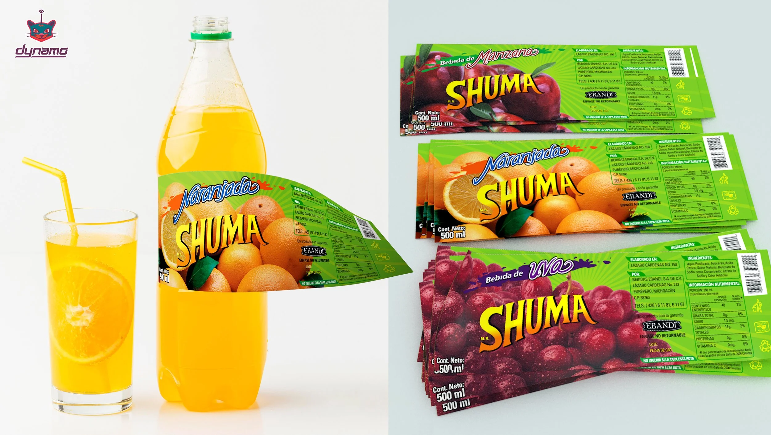 Bebidas refrescantes Shuma (Brisa en Porhépecha)