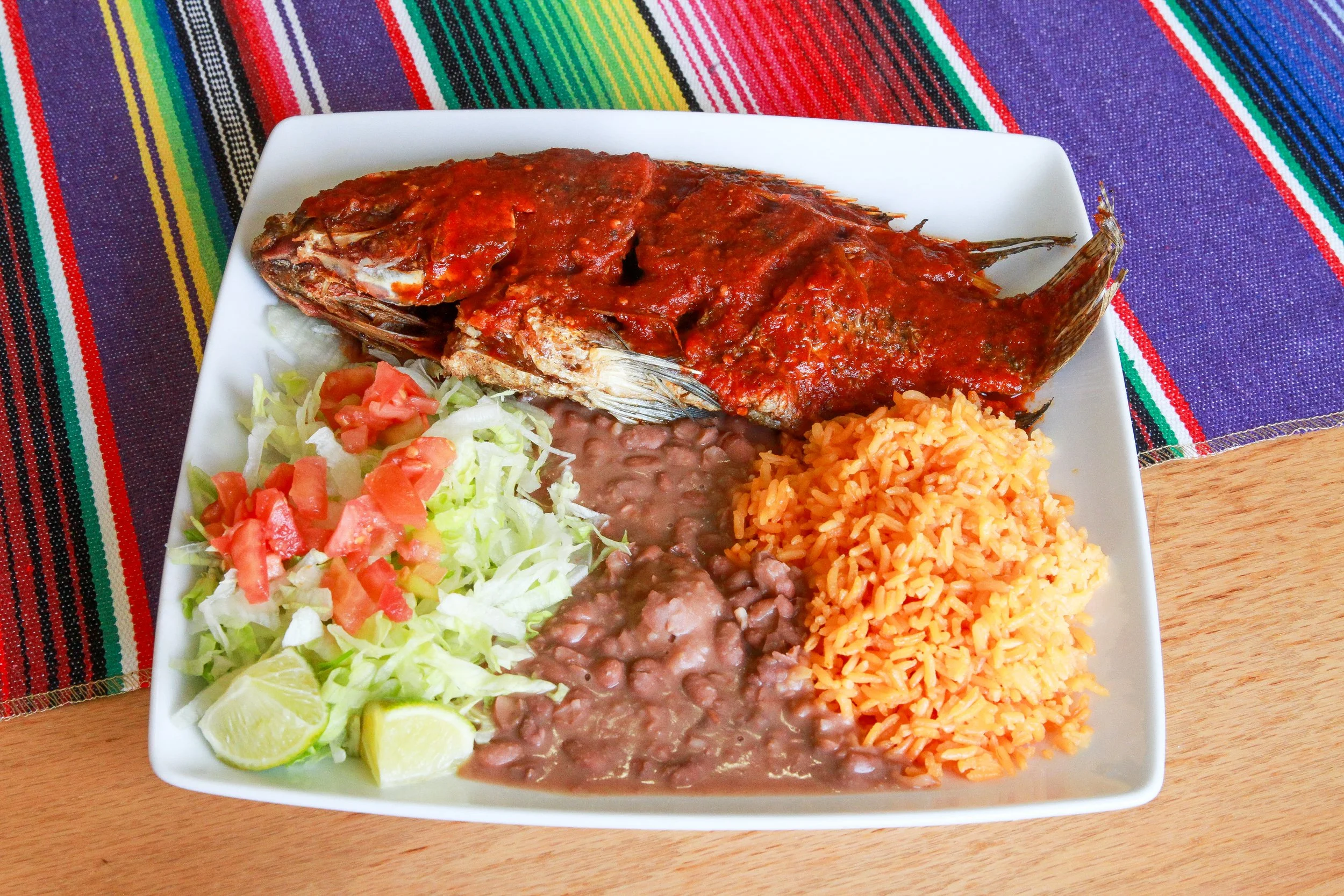 Mojarra a la Diabla (Tilapia in Spicy Salsa)