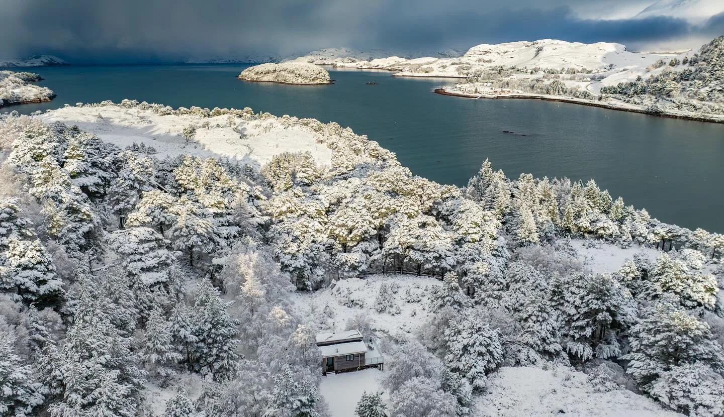 ❄️⛰️A better world is on her way, and on a snowy day we can hear her breathing&hellip;.. ⛰️❄️

With the most snowfall seen along the West Coast for 20 years, our homes in Shieldaig and Glenelg have never looked more beautiful. 

Thank you to Steve Ca