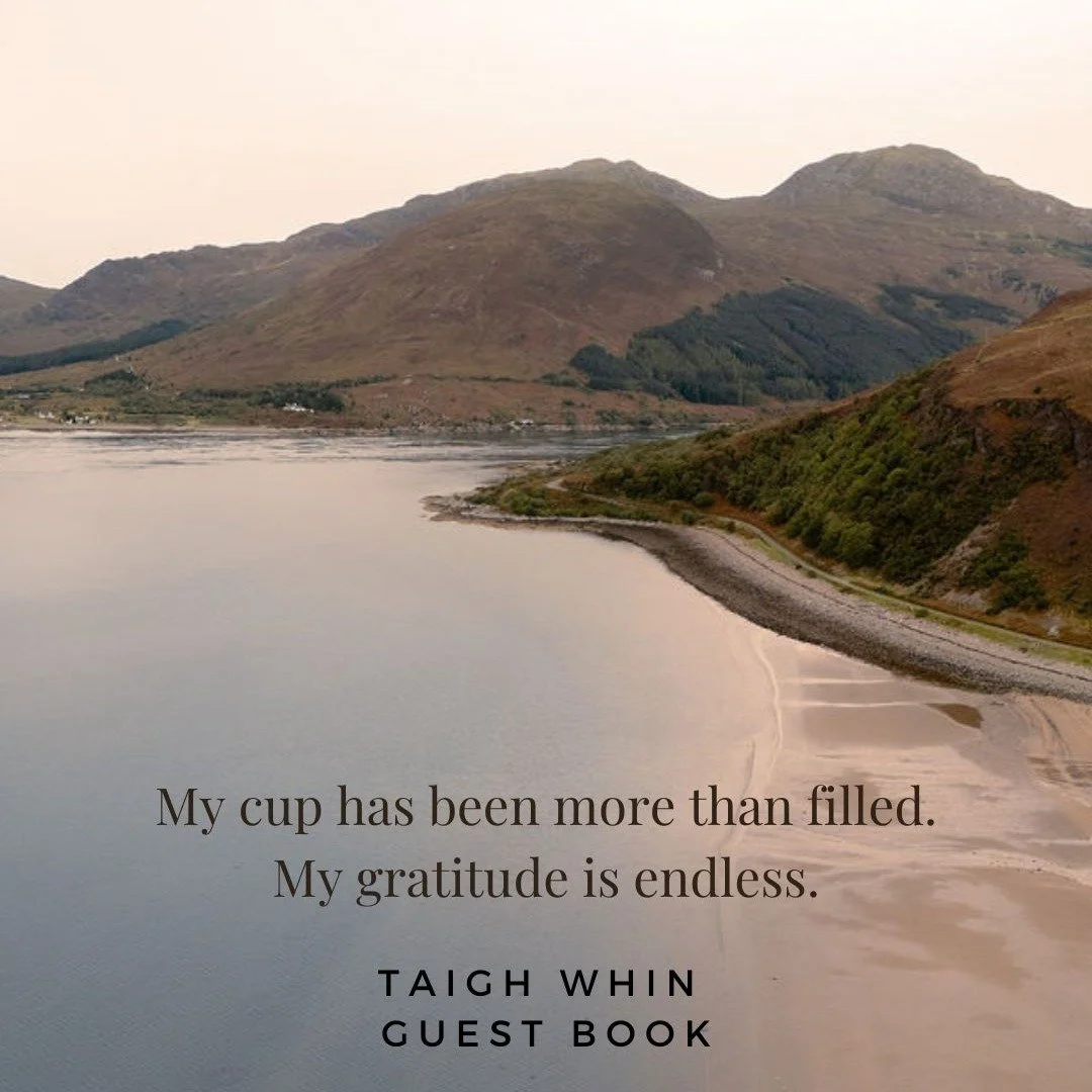 Over Christmas and New Year, Turadh's three homes welcomed community workers, carers, health professionals and changemakers - all of them people who had spent the year making life better for others across Scotland.

Some came to rest. Some came to th