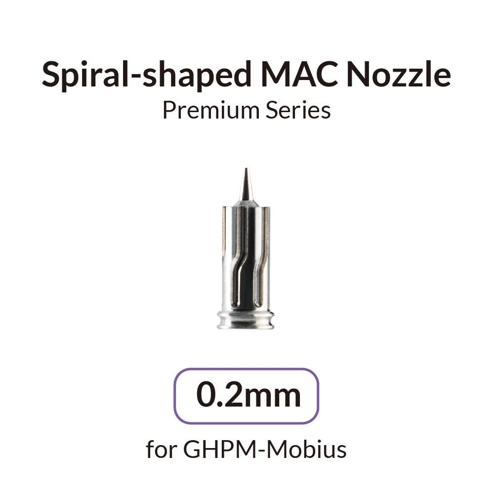 Spiral Shaped MAC Nozzle for Swallowtail
