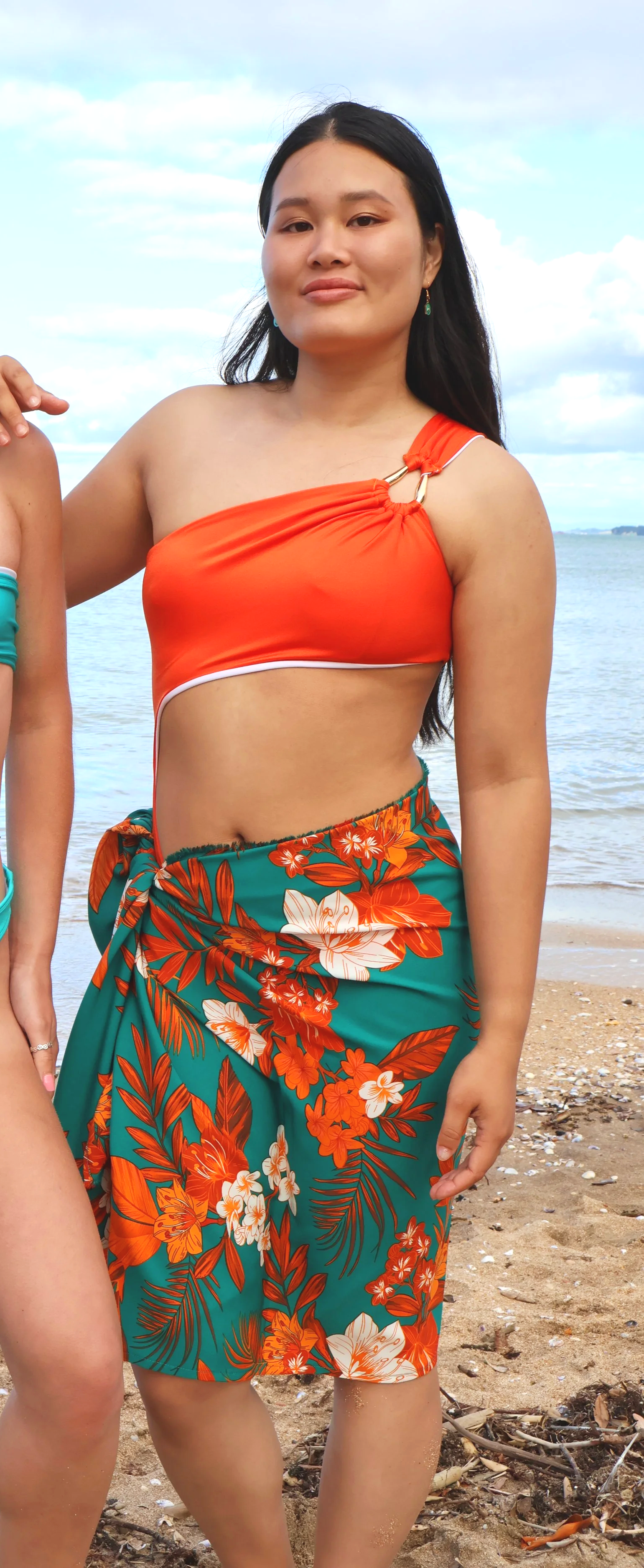 Capri Orange One Piece