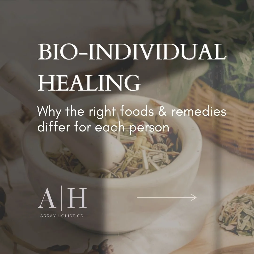 Healing is not about finding the best food, supplement, or remedy.
It&rsquo;s really about finding what your body agrees with.

Each system carries its own history, energetic imprint, and nervous system memory. What supports one person may create res