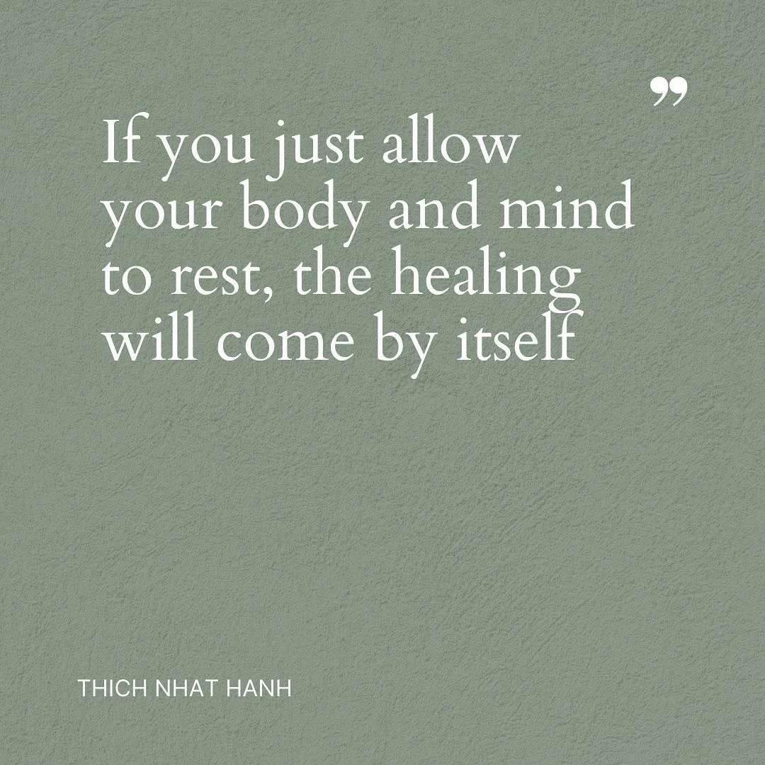 Rest is not inactivity, it is a signal of safety.

When the body is no longer bracing or compensating, it remembers how to regulate itself. Healing doesn&rsquo;t come from effort or force, but from removing interference and allowing communication to 