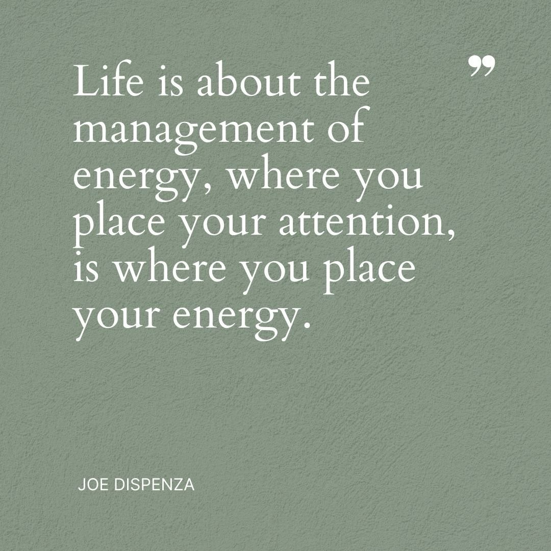 So much of our daily experience comes down to where our attention is placed.

When we constantly focus on stress, symptoms, or what feels out of balance, our energy naturally follows that direction. But when we begin shifting our attention toward awa