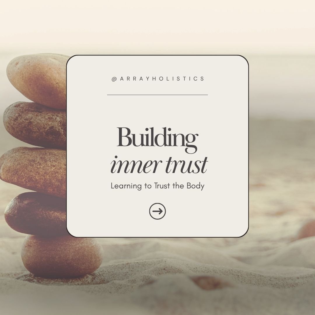 It&rsquo;s not that you don&rsquo;t trust yourself, 
it&rsquo;s that you were never shown how to.

Most of us were taught to look outward for answers.
To rely, to follow, to wait for direction.

So when something within you nudges&hellip;
it&rsquo;s 