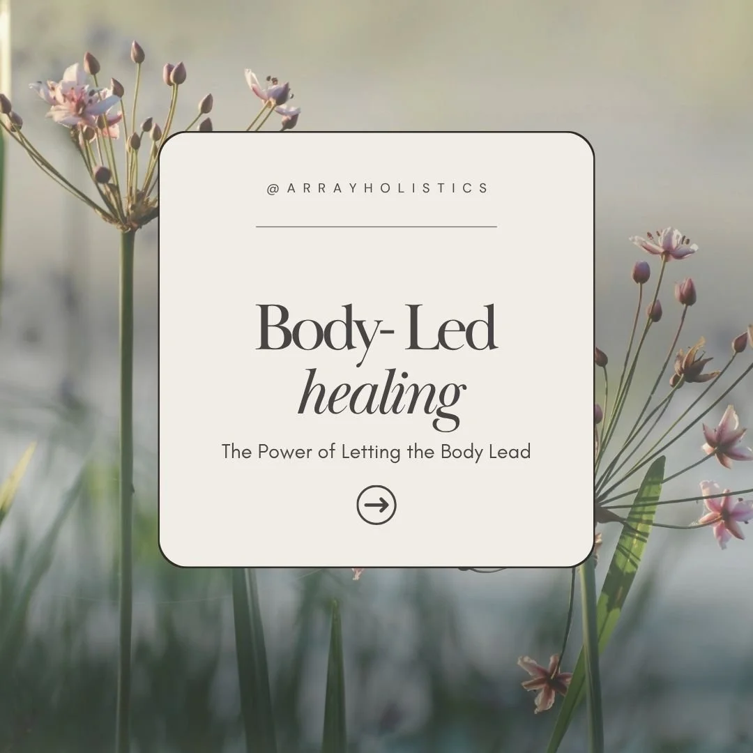 There comes a point in healing where doing more&hellip; stops working.

Where overthinking, over-researching, and trying to control every variable only creates more stress to the system.

And what&rsquo;s left is the uncomfortable space in between
wh