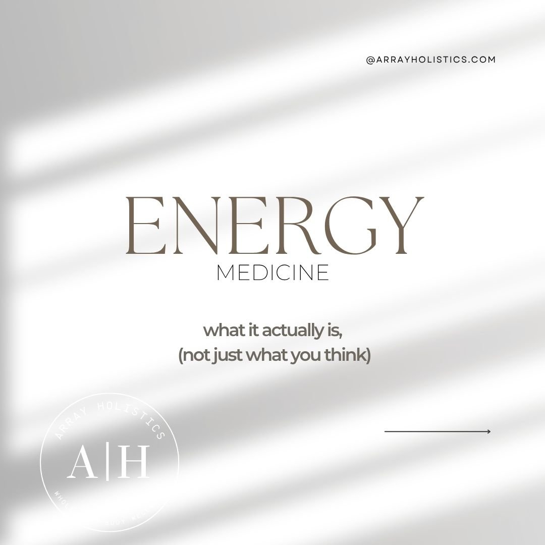 Energy medicine is often misunderstood.

In reality energy medicine is a broad range of different practices. It&rsquo;s all about understanding how the body communicates and responds through electrical, chemical, and energetic signals.

This includes