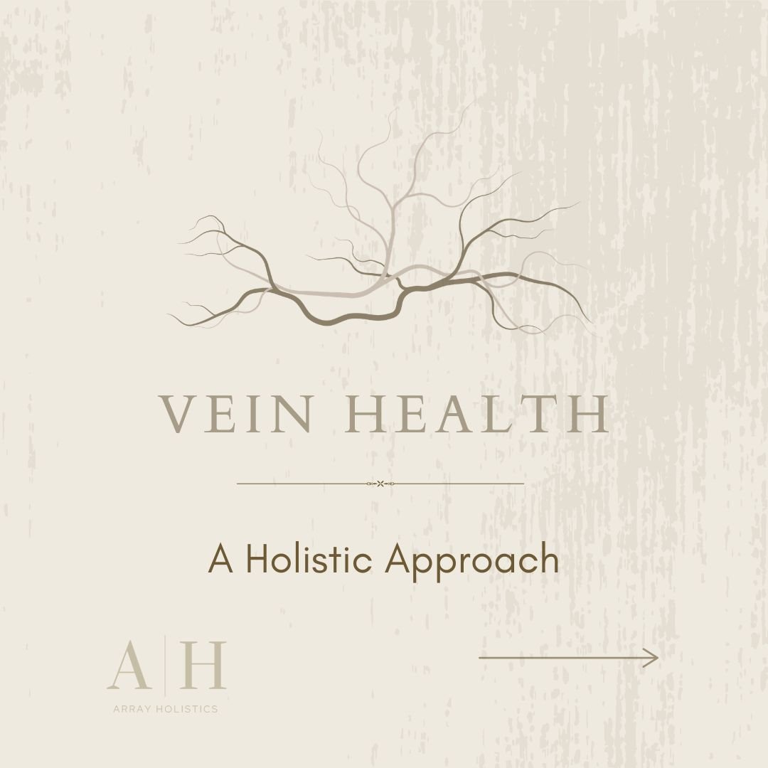 Vein health is deeply connected to circulation, movement, fluid balance, and overall body flow.

From a holistic and TCM-inspired perspective, supporting the body isn&rsquo;t only about the veins themselves but it&rsquo;s also about improving the env