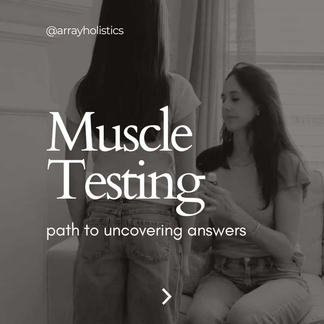 Most people have never been taught that the body is constantly communicating.

Symptoms are communication.
Stress patterns are communication.
Emotional overload is a form of communication.

Muscle testing became one of the most profound tools in my h