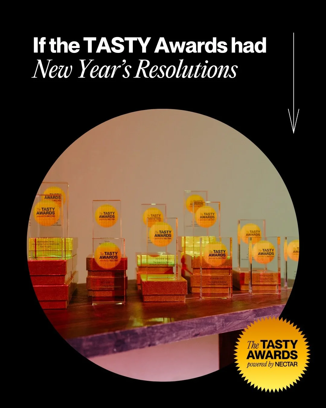 New year, taste-first intentions 🥂

&bull; Eat more plant-based meals without sacrificing flavor
&bull; Try one new alt-protein product each month
&bull; Cook with more curiosity
&bull; Choose foods that deliver on taste while moving the planet forw