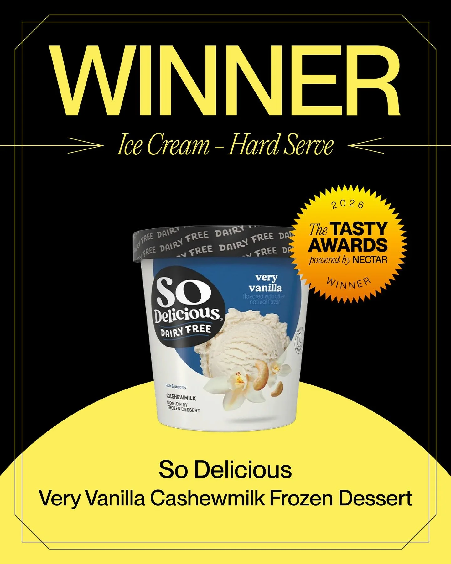 The 2026 TASTY Awards Alt-Dairy Winners are officially here!

After extensive consumer blind taste testing, these products earned their spots based on what matters most: how it actually tastes.

And tonight, we celebrate 🏆

If you&rsquo;re joining u