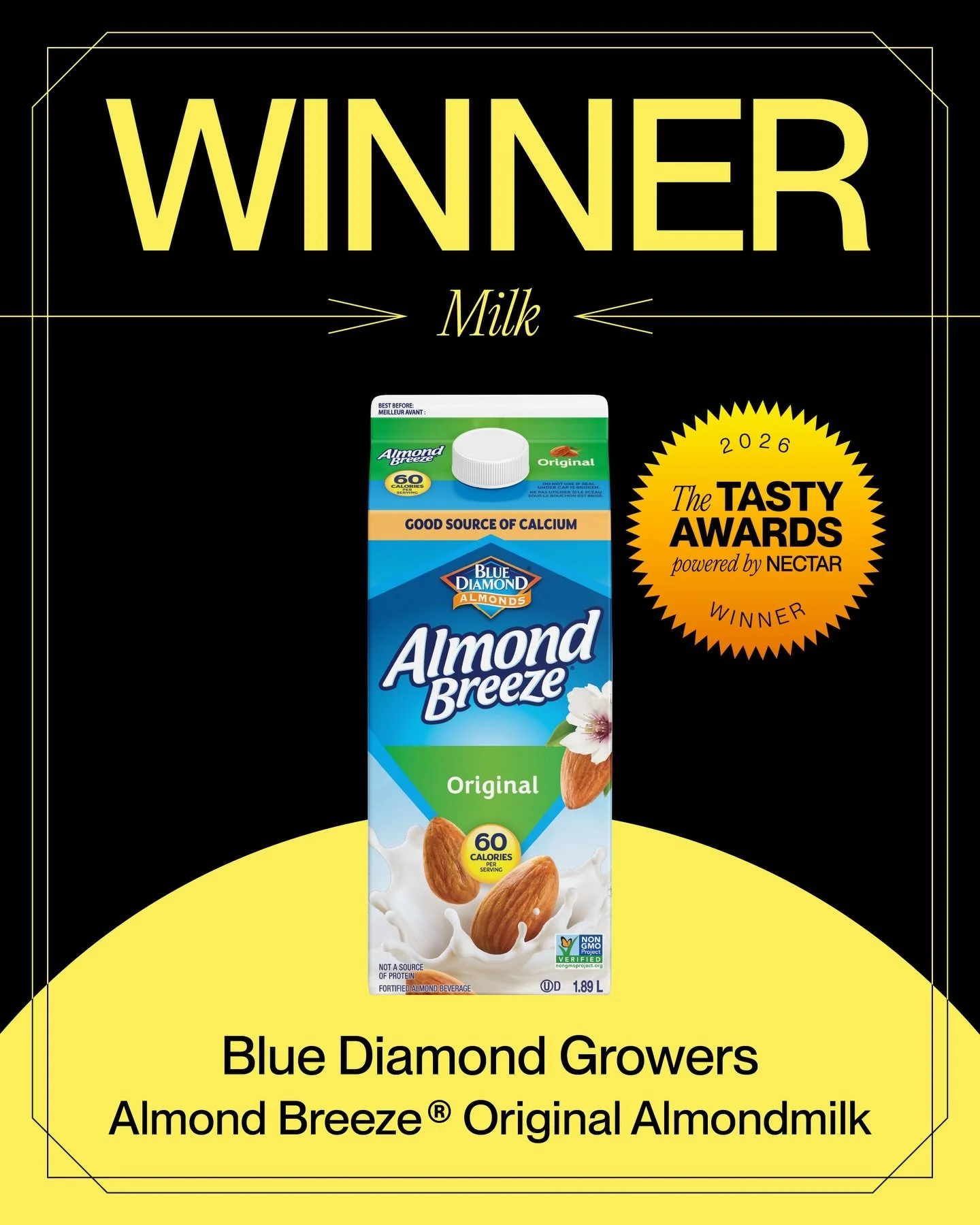 The 2026 TASTY Awards Alt-Dairy Winners are officially here!

After extensive consumer blind taste testing, these products earned their spots based on what matters most: how it actually tastes.

And tonight, we celebrate 🏆

If you&rsquo;re joining u