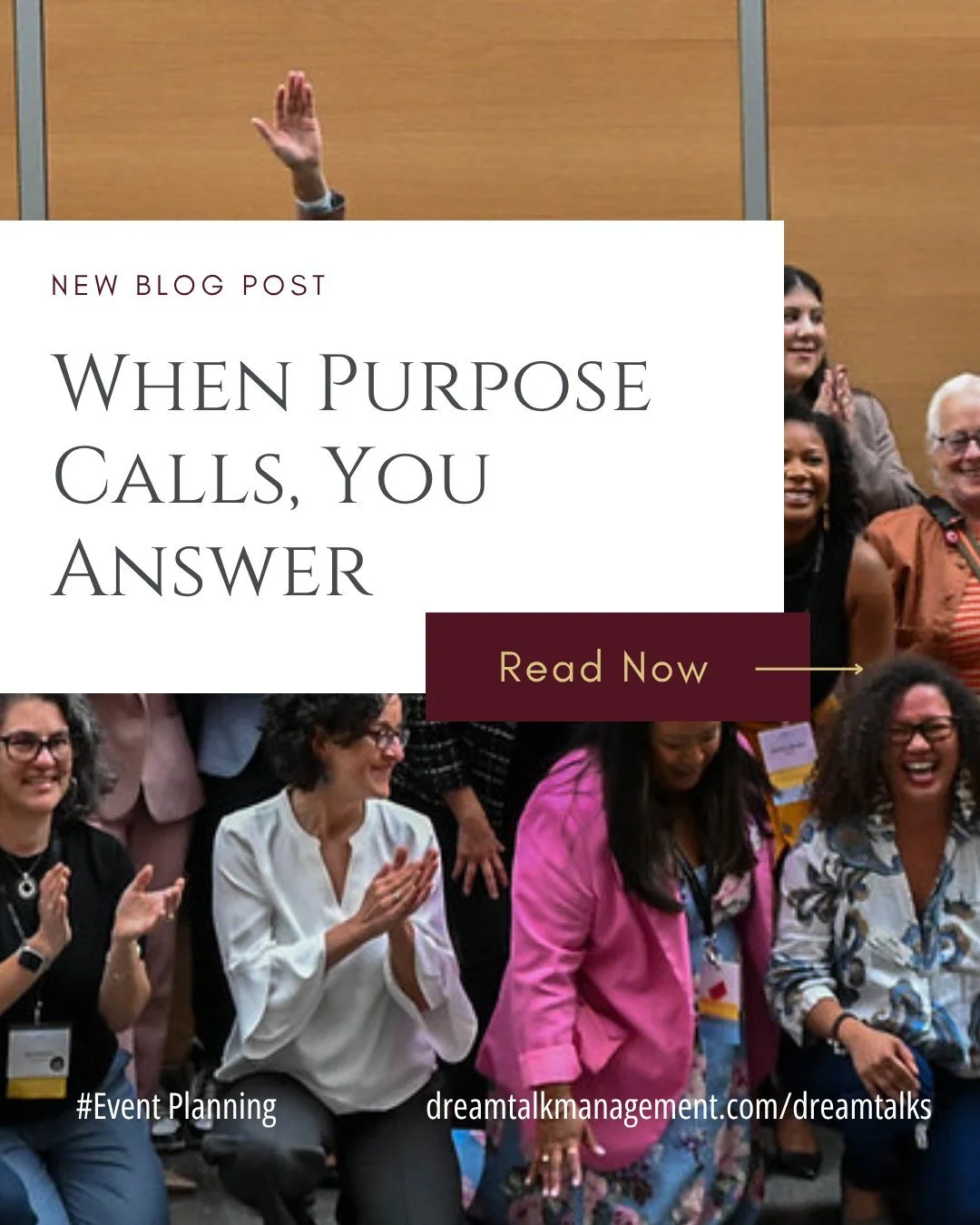 I started Dream Talk Management to help bring positive change to the world one event at a time. 🌿

Working with the Northern California College Promise Coalition (NCCPC) on their Joint Convening reminded me how powerful a mission-driven team can be.