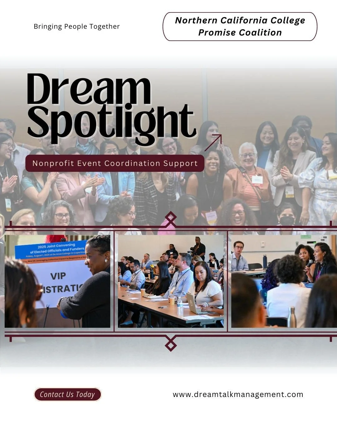 Planning for conversations that ignite change is no small task. That&rsquo;s why we&rsquo;re here

It was an honor to support the Northern California College Promise Coalition (NCCPC) ( @norcalpromisecoalition ) in coordinating the Joint Convening fo