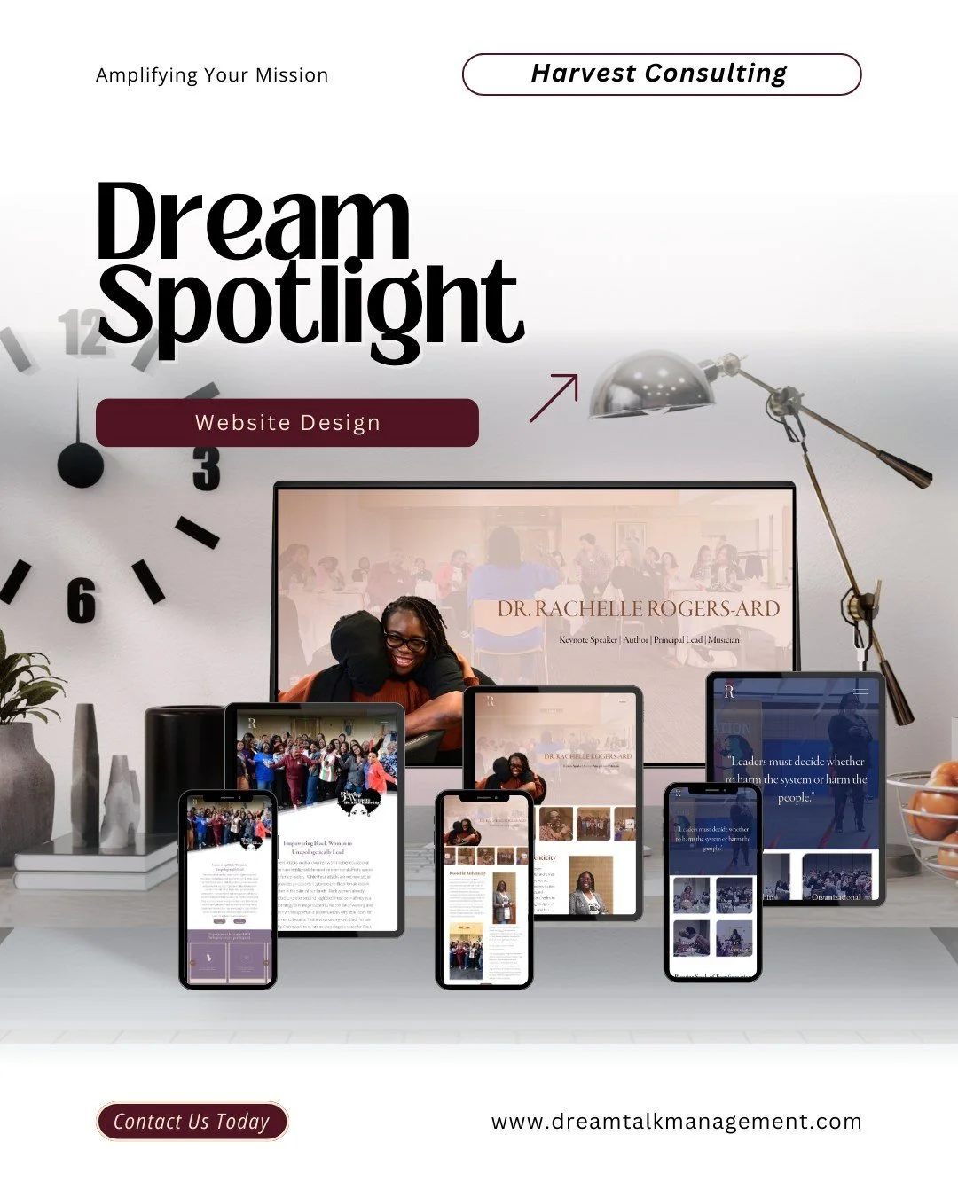 Your website is more than a digital business card; it&rsquo;s the story of who you are and the work you hold. And we want to help you amplify that story. 

I had the honor of designing the website for Dr. Rachelle Rogers-Ard ( @dr.rachellerogersard )