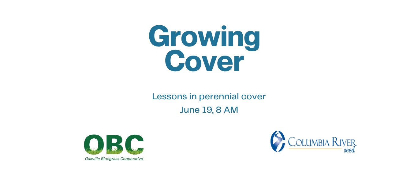 Growing Cover: Columbia River Seed