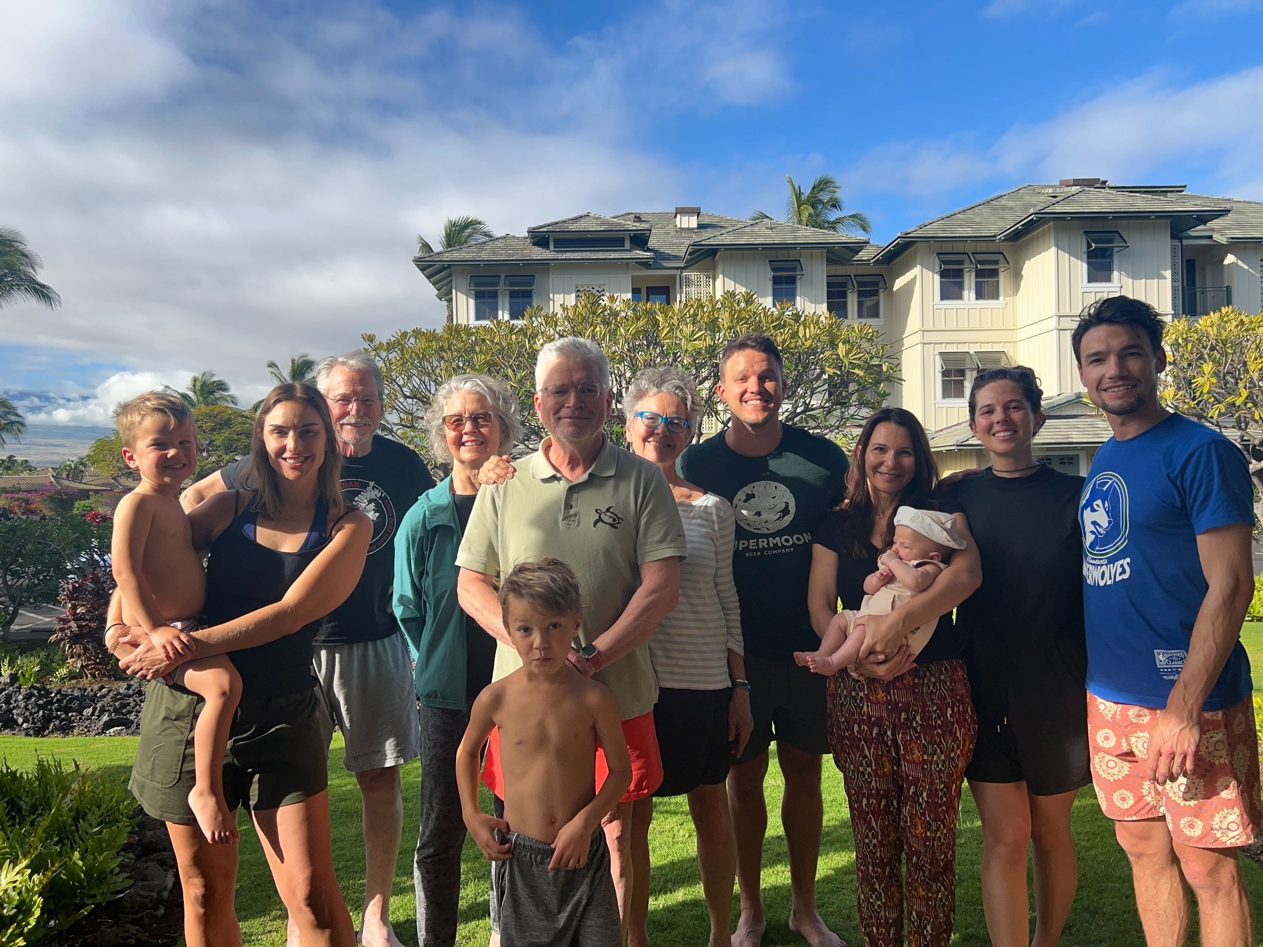 Abe, Alli, Mark, Carol, Jay, Auggie, Ann. Henry, Elina, Altai, Glasha, and Nate ... the entire Juergens-Marcon-Filippova-Weiner-Withrow tribe.