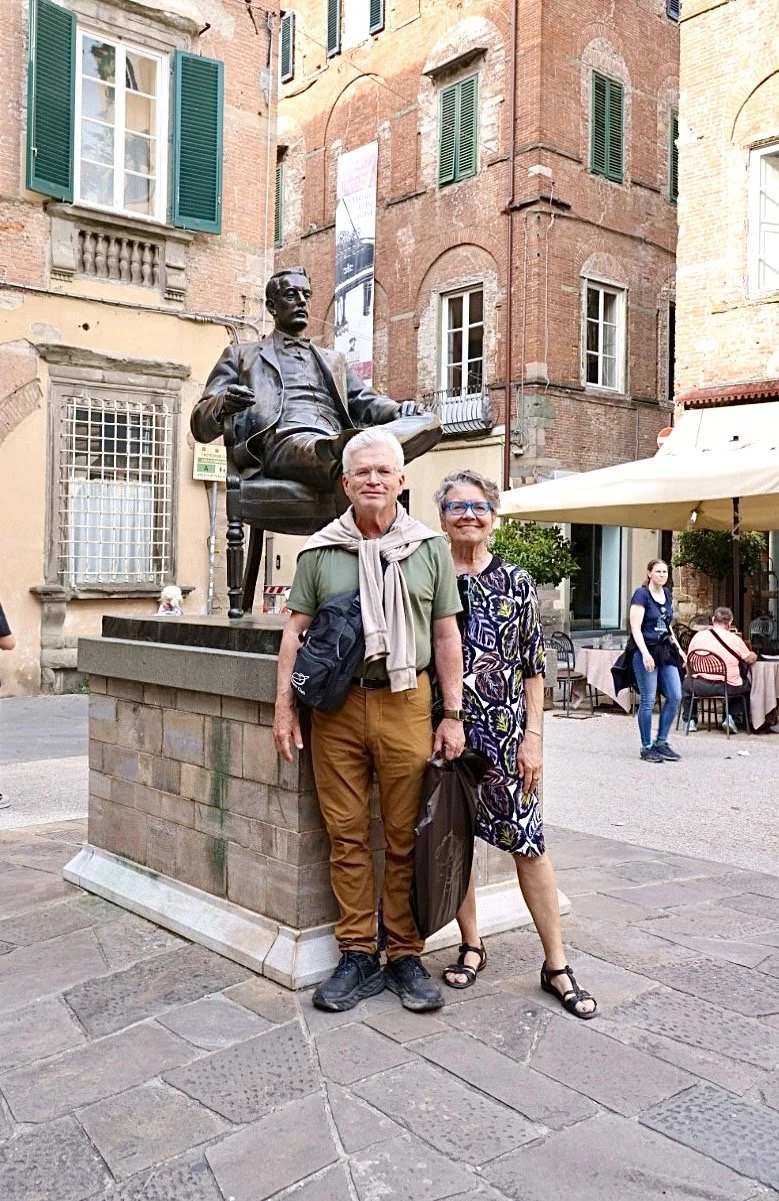 We're hanging with Puccini in Lucca, Italy, in May