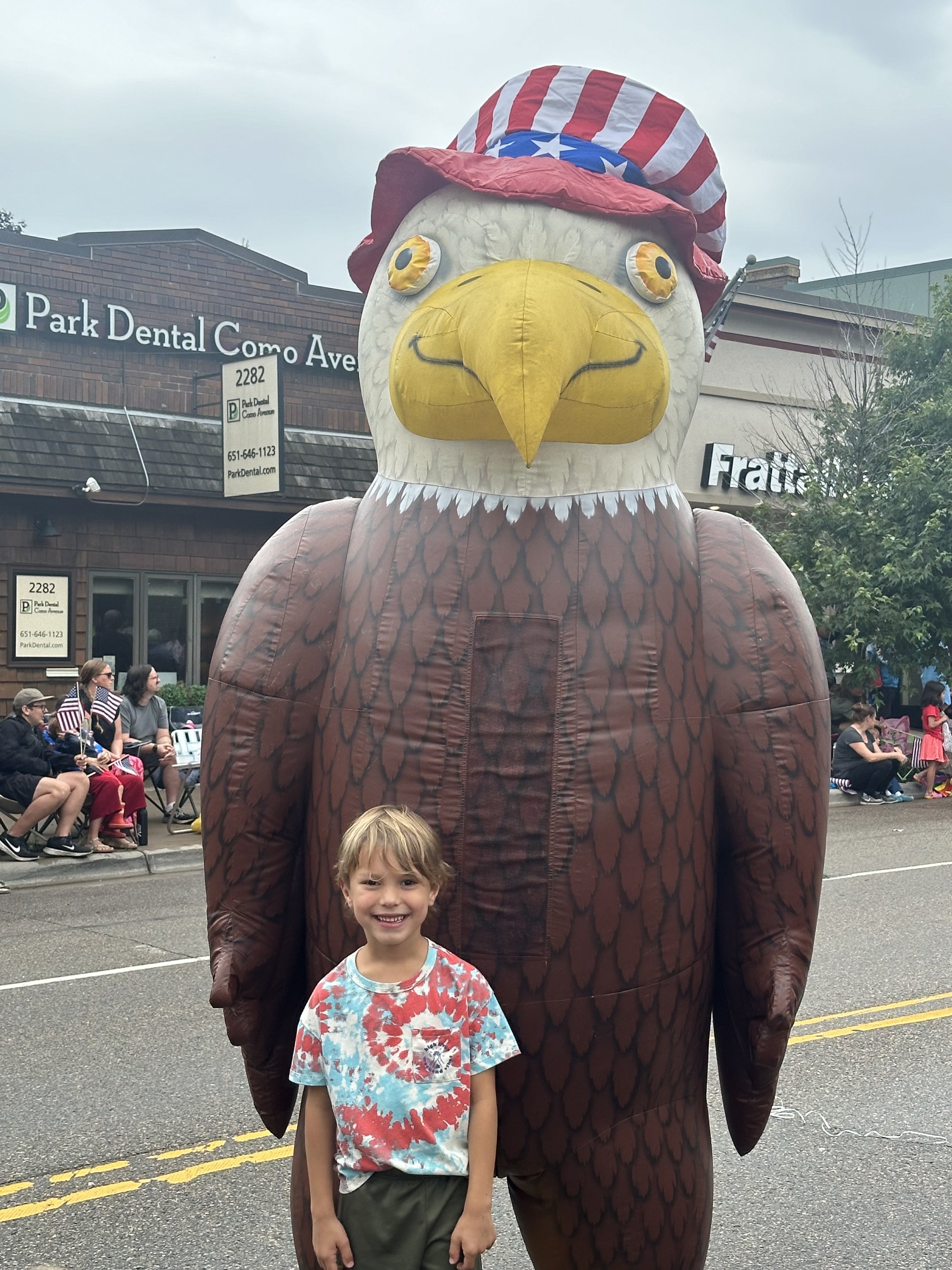 A boy and his Eagle