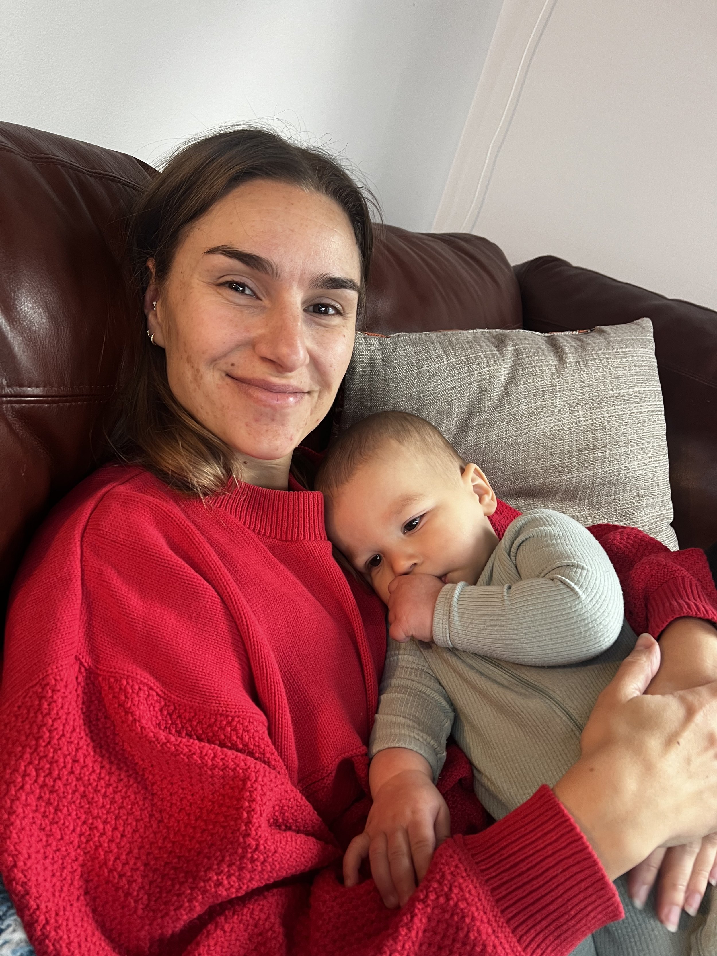 An aunt and her nephew