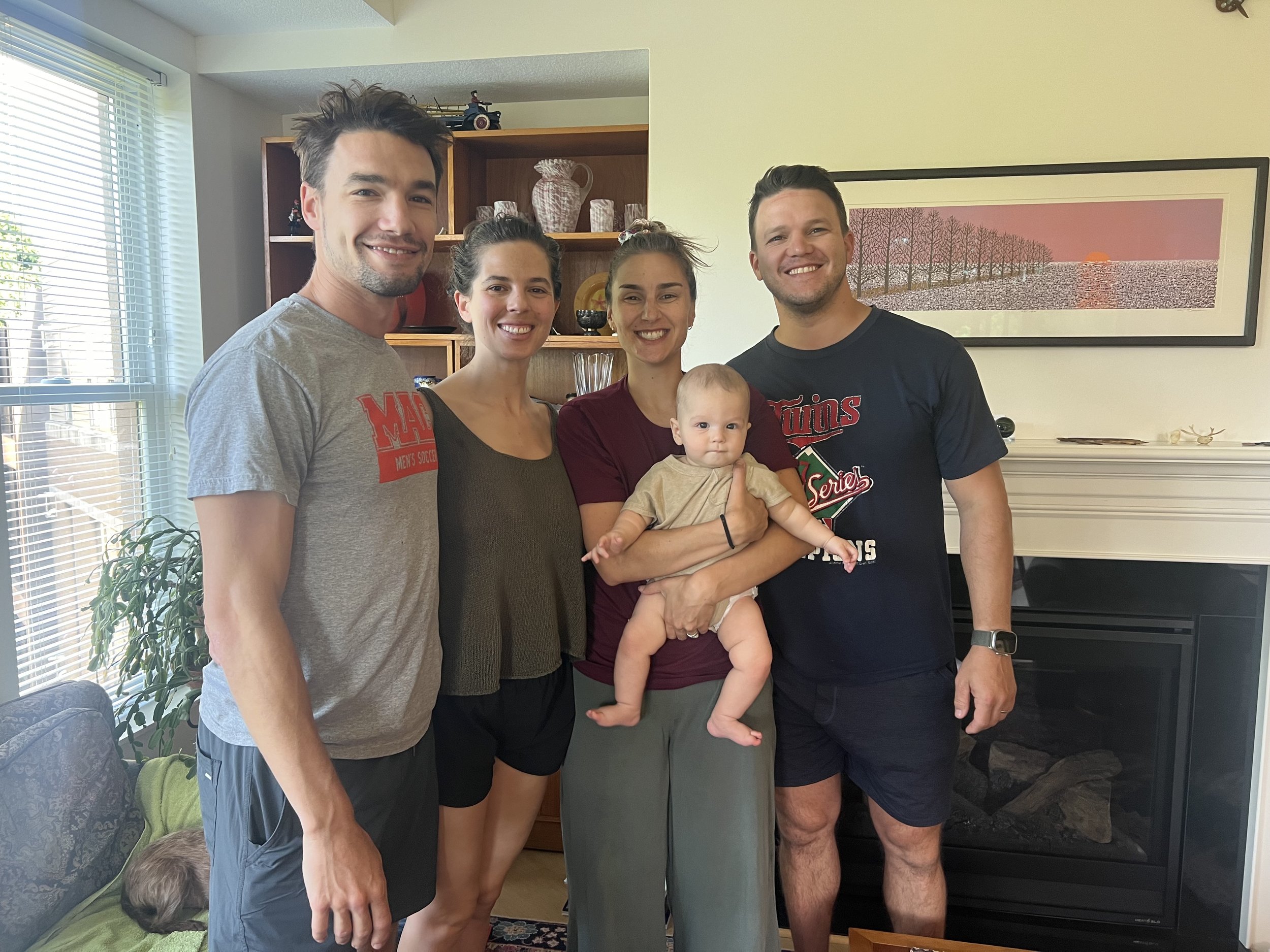 Brothers, sisters-in-law, and the new kid