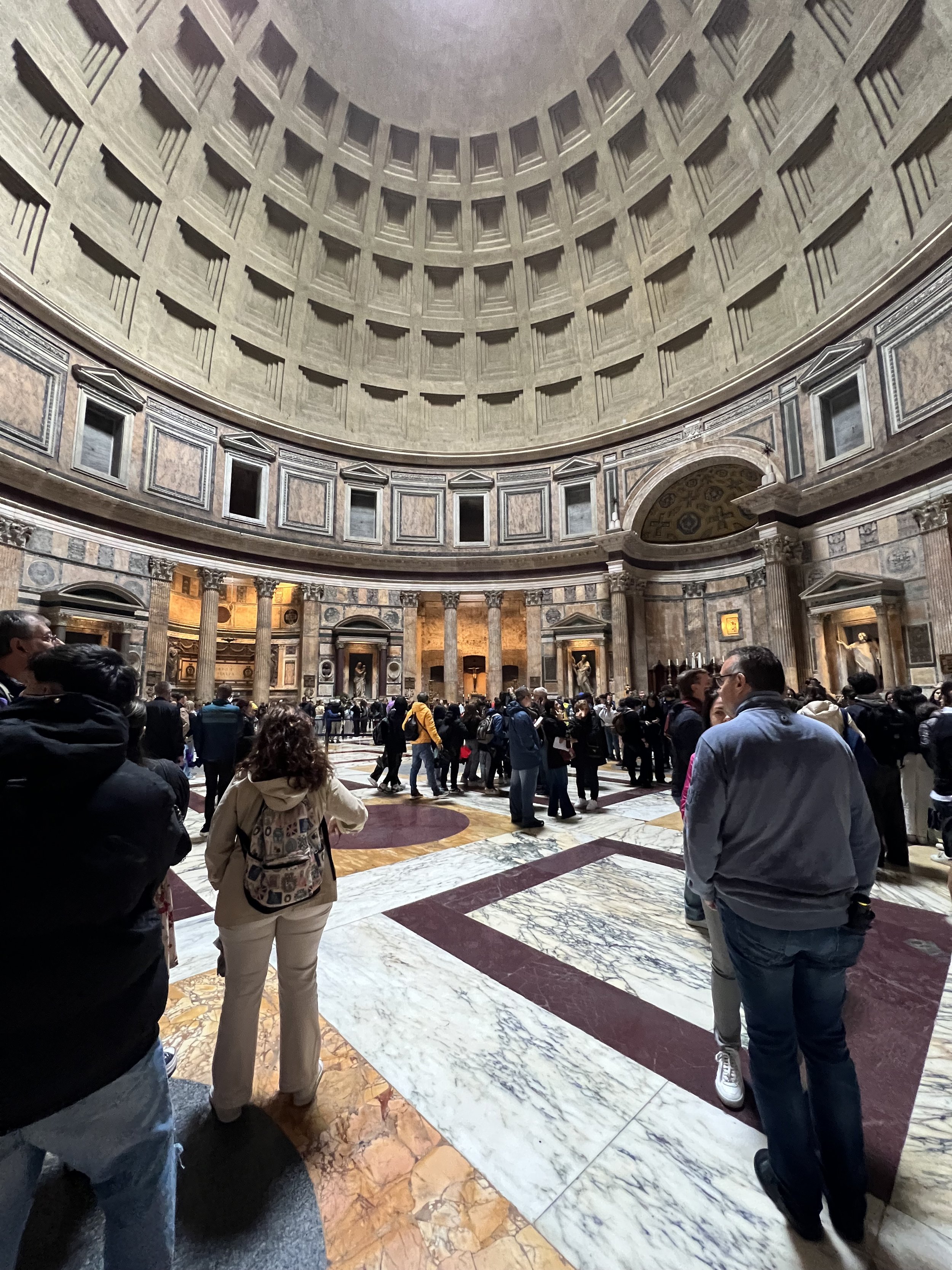 The Pantheon in Rome in May