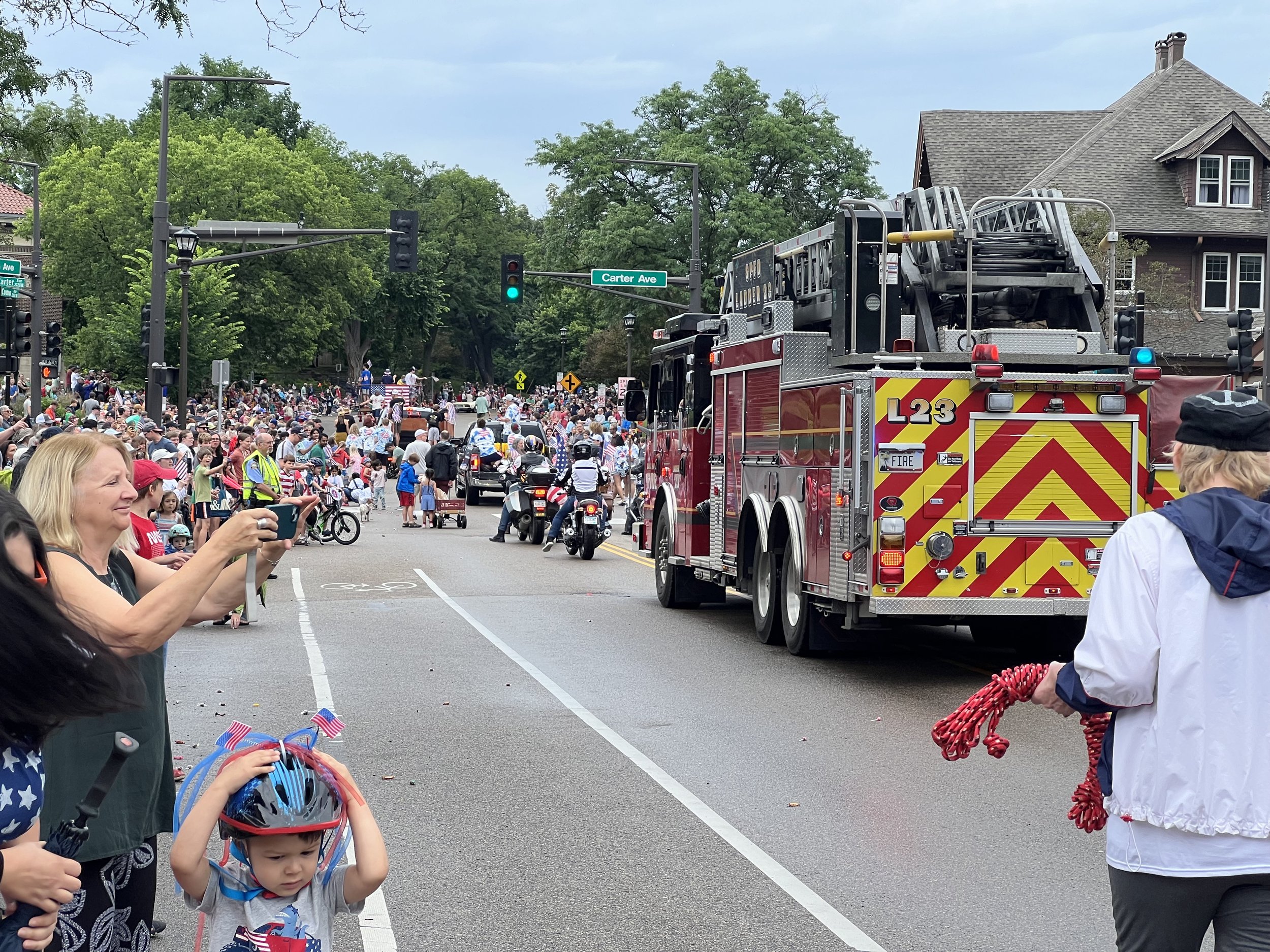 The parade