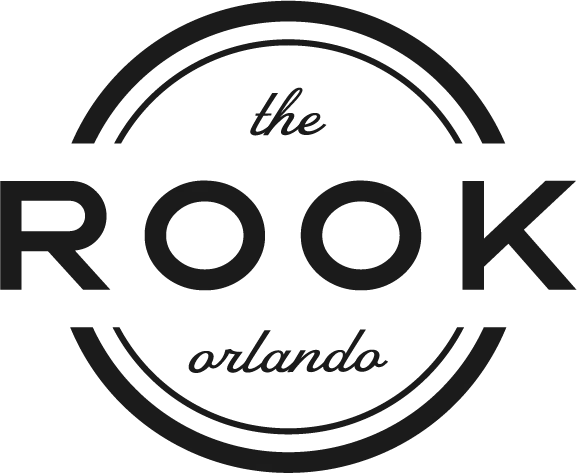 The Rook Orlando logo representing a community event client of Pisco Mixers.