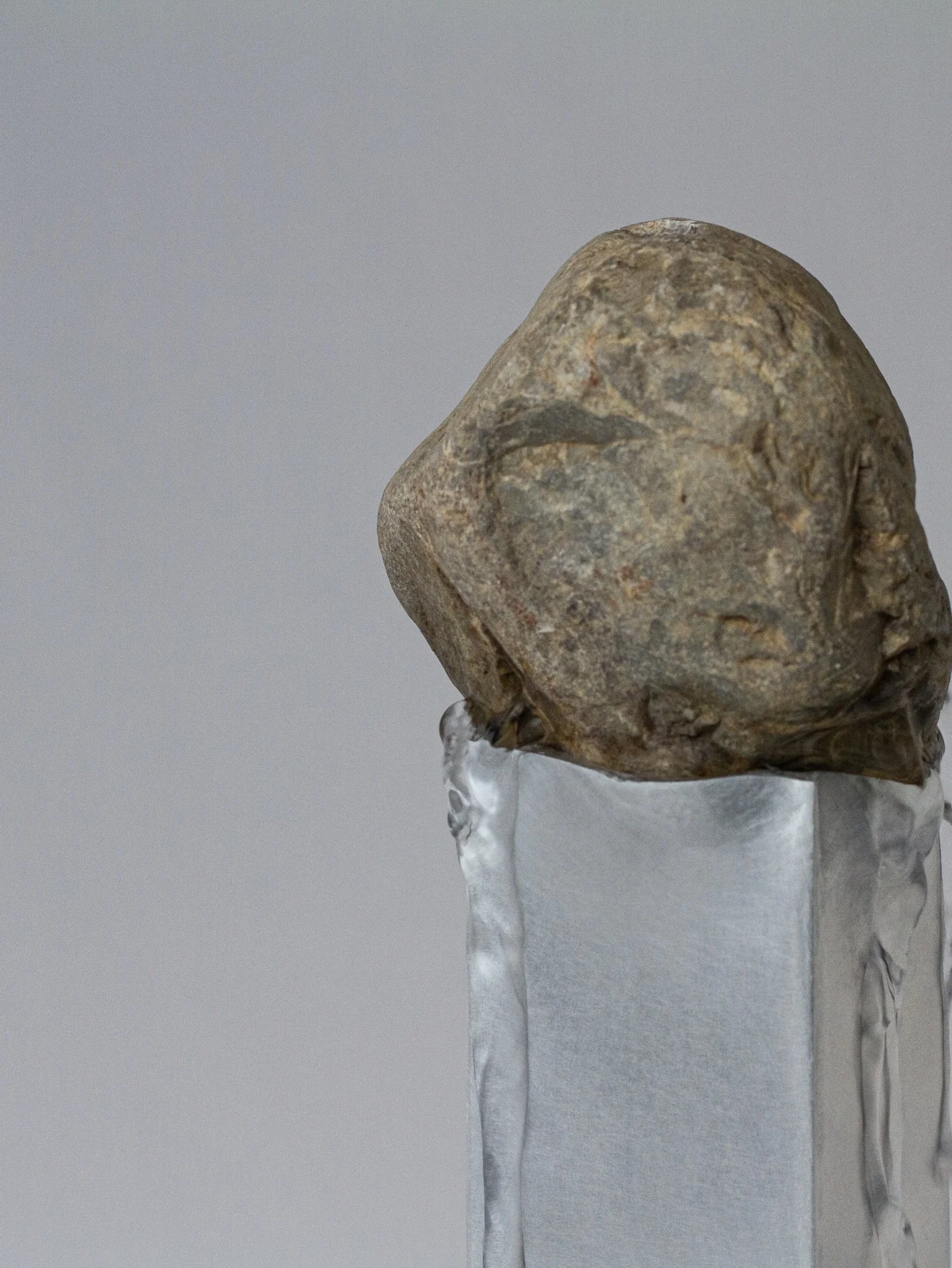 &ldquo;Pressure Makes Diamonds&rdquo; @carldurkow 
aluminum, rock, submersible pump
7.5 x 7.5 x 14 in

Carl Durkow is a design studio based in Philadelphia, Pennsylvania, whose process is rooted in fine craft and industrial history. The studio focuse