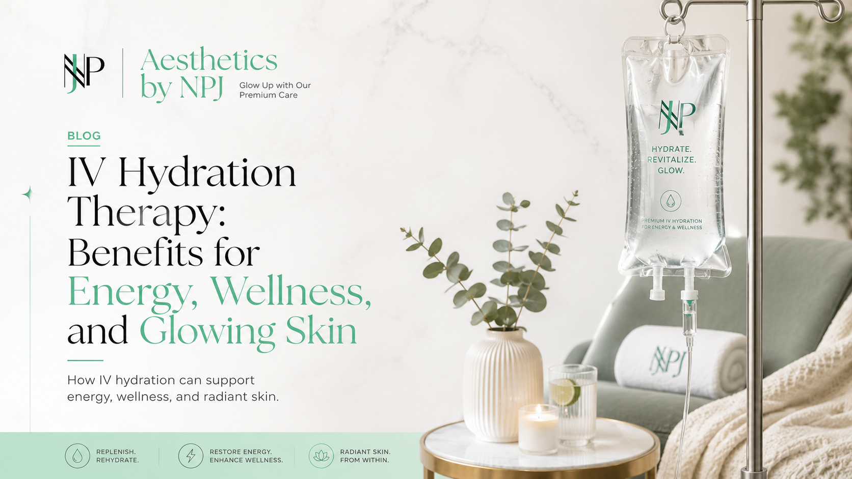 IV Hydration Therapy: Benefits for Energy, Wellness, and Glowing Skin