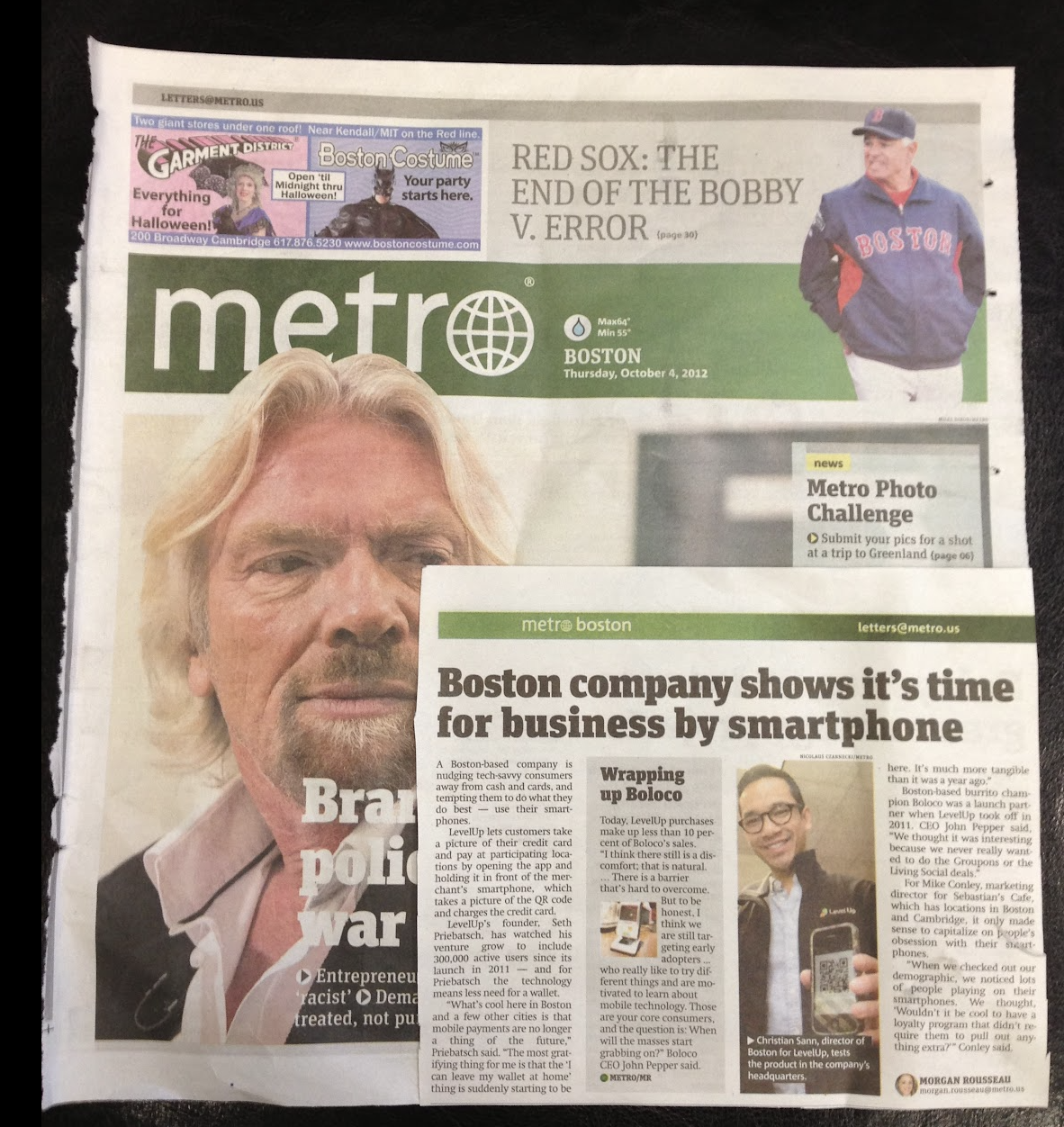 PRESS: Launching with Level Up