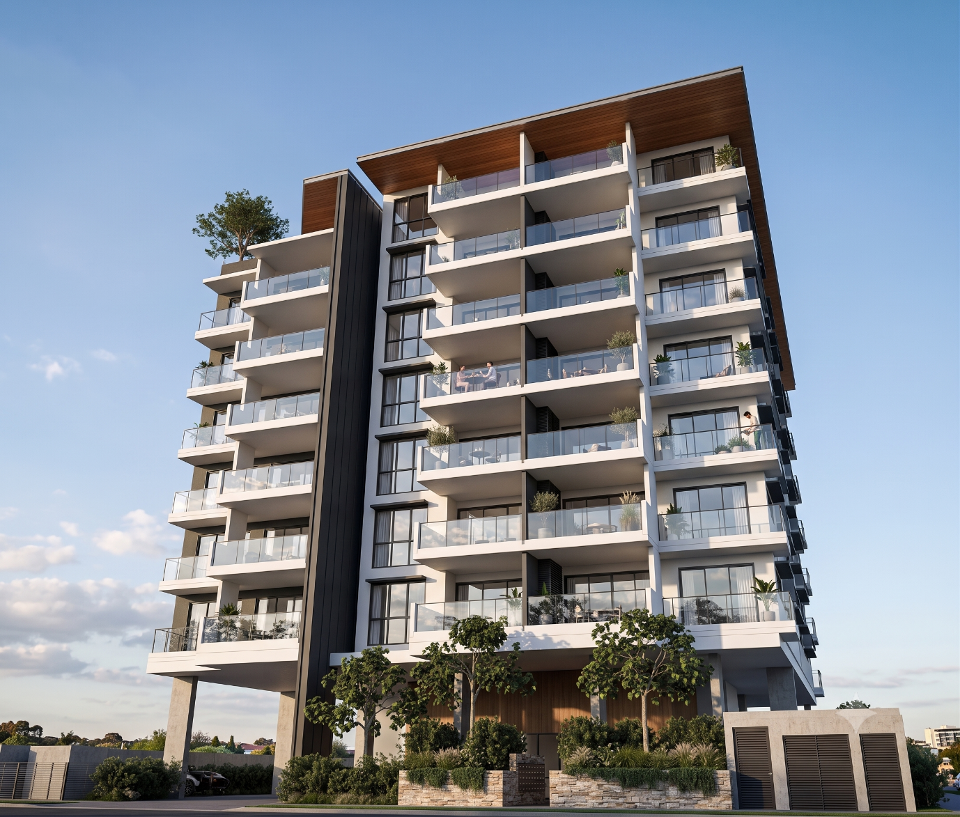 medium rise apartment