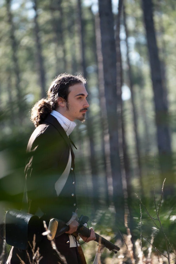 Kyle acting in A Book of Freedom: The Confessions of Francisco Menéndez