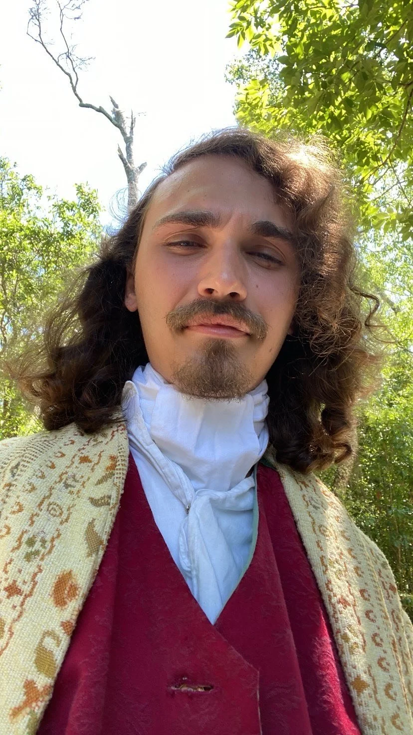 Kyle acting in A Book of Freedom: The Confessions of Francisco Menéndez