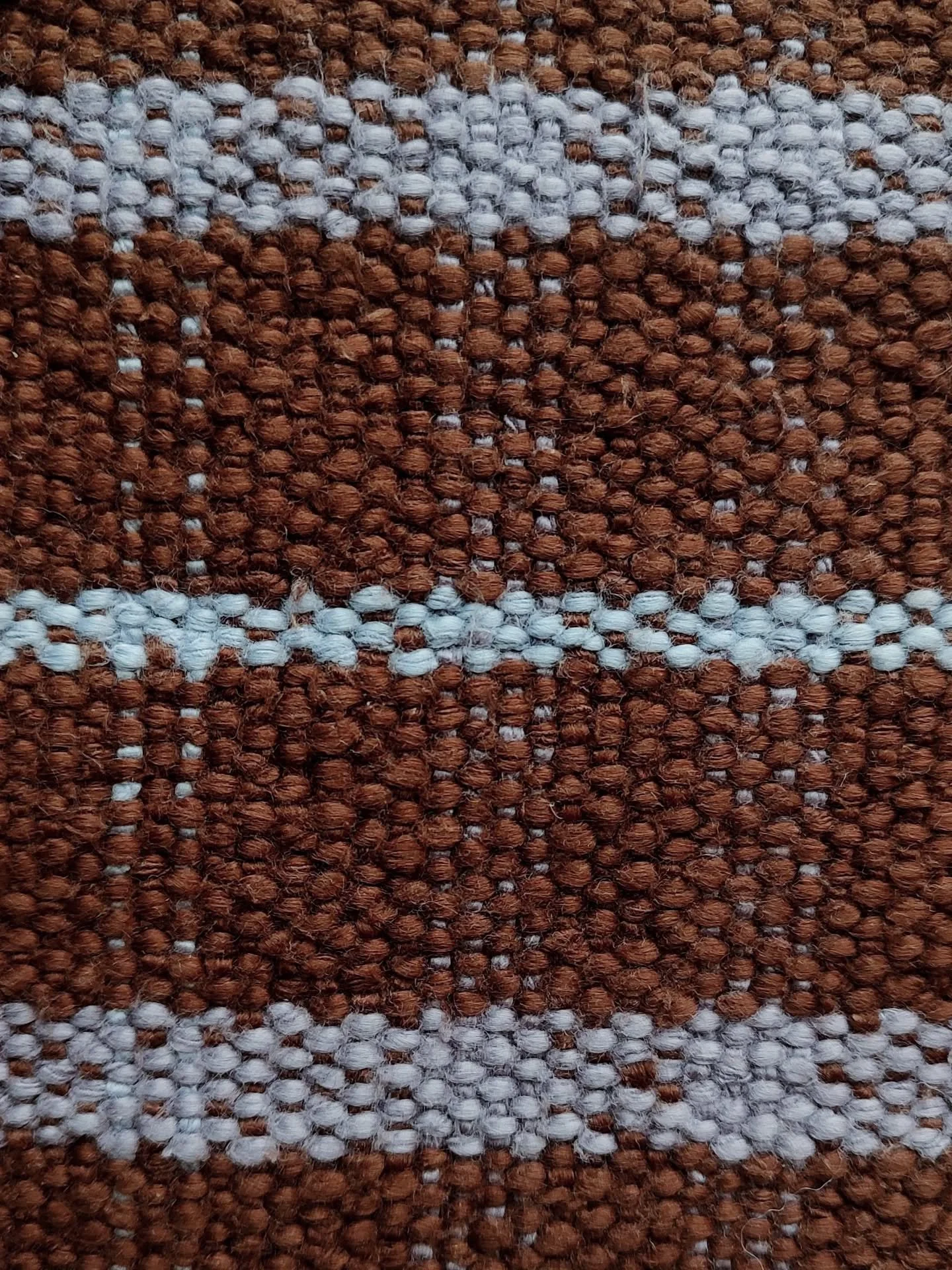 Really liking this color combo from @morrowsoftgoods. Coffee, lavender and powder blue threads in a nubby woven check pattern. 🔵🟣🟤 Excited to bring these into a new bedroom project next week, along with an assortment of other fun things!
.
.
.